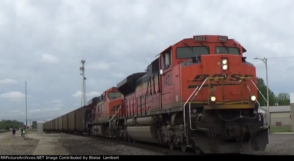 BNSF coal train